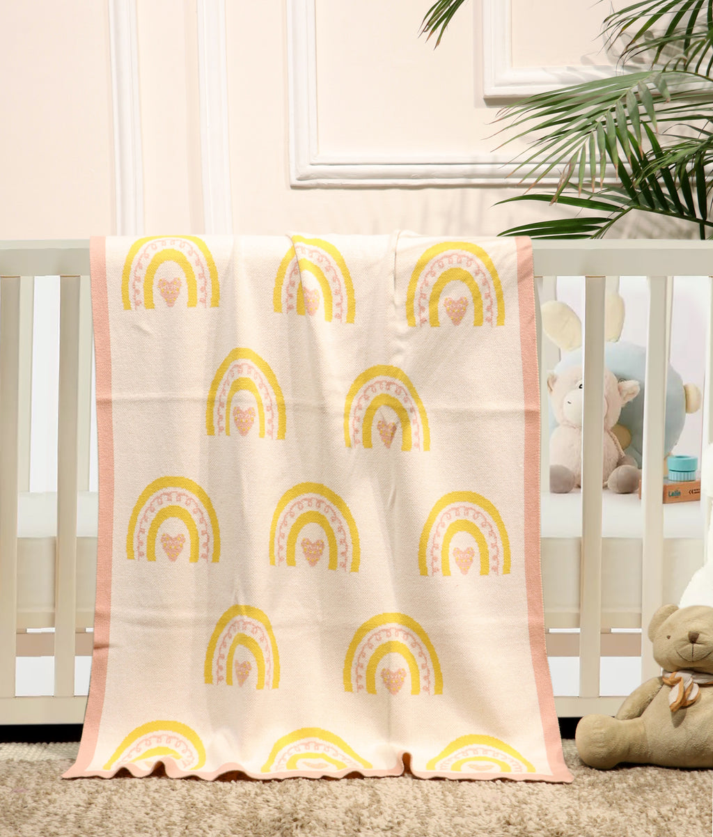 Fifth Element Rainbow Dreams Baby Knitted Blanket