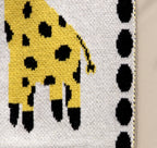 Fifth Element Yellow Digger Knitted Baby Blanket