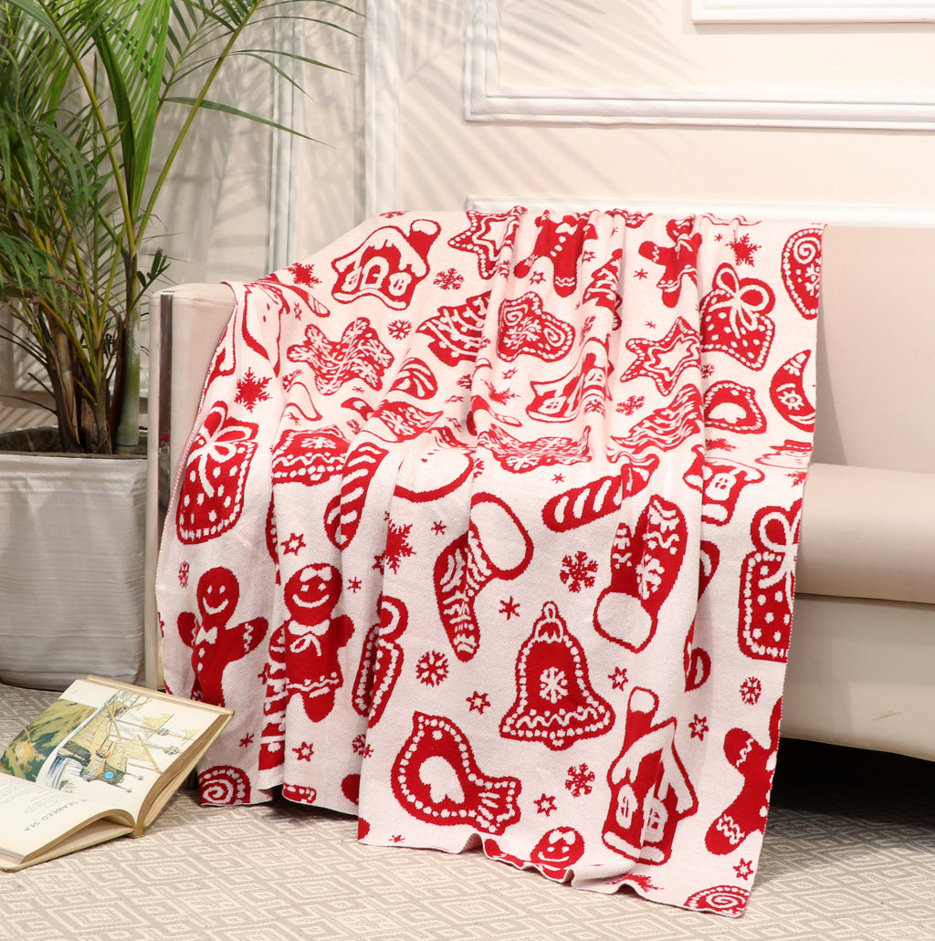 Fifth Element Festive Gingerbread Christmas Throw