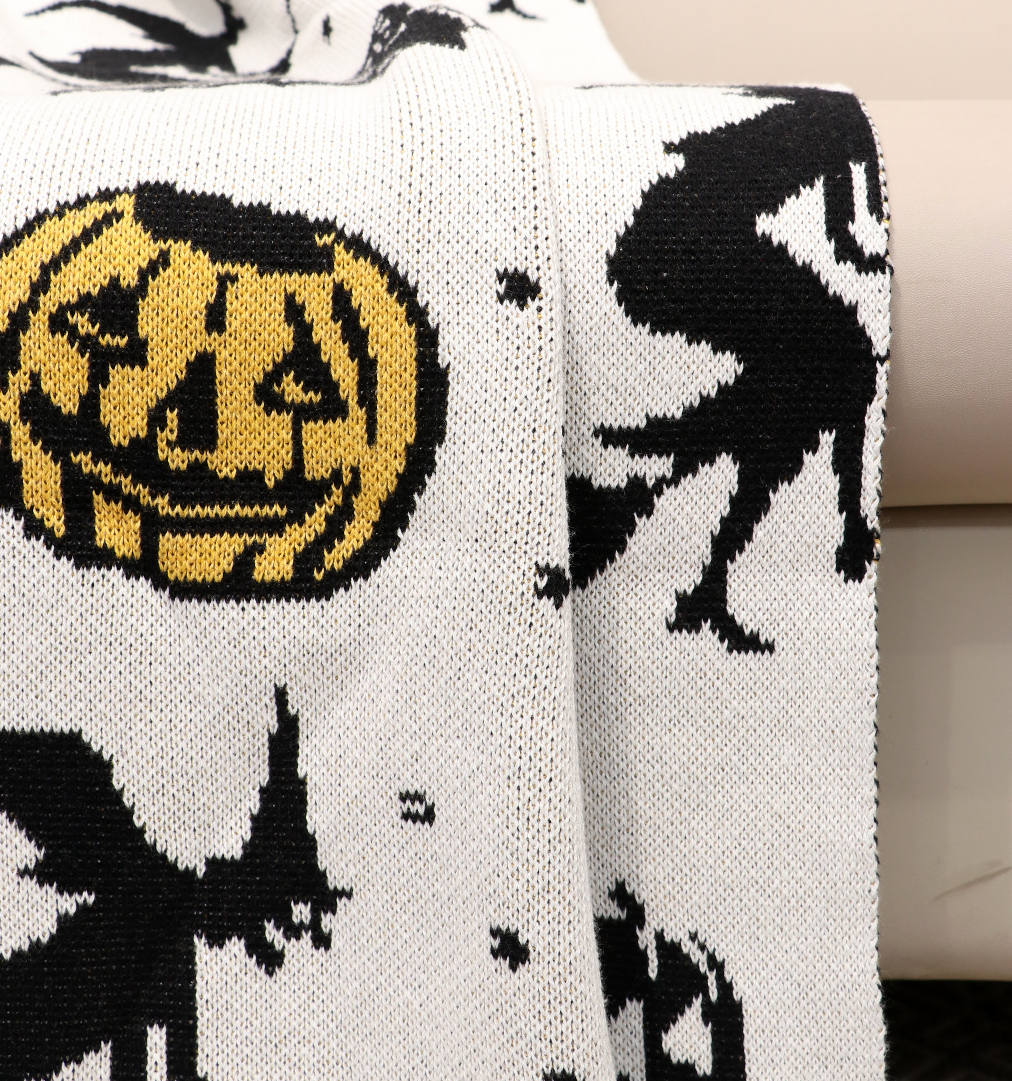 Fifth Element Spooky Silhouettes Halloween Throw