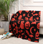 Fifth Element Pumpkin Shadows Throw