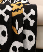 Fifth Element Skull & Pumpkin Night Throw