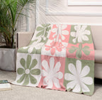 Fifth Element Blossom Patchwork Floral Throw
