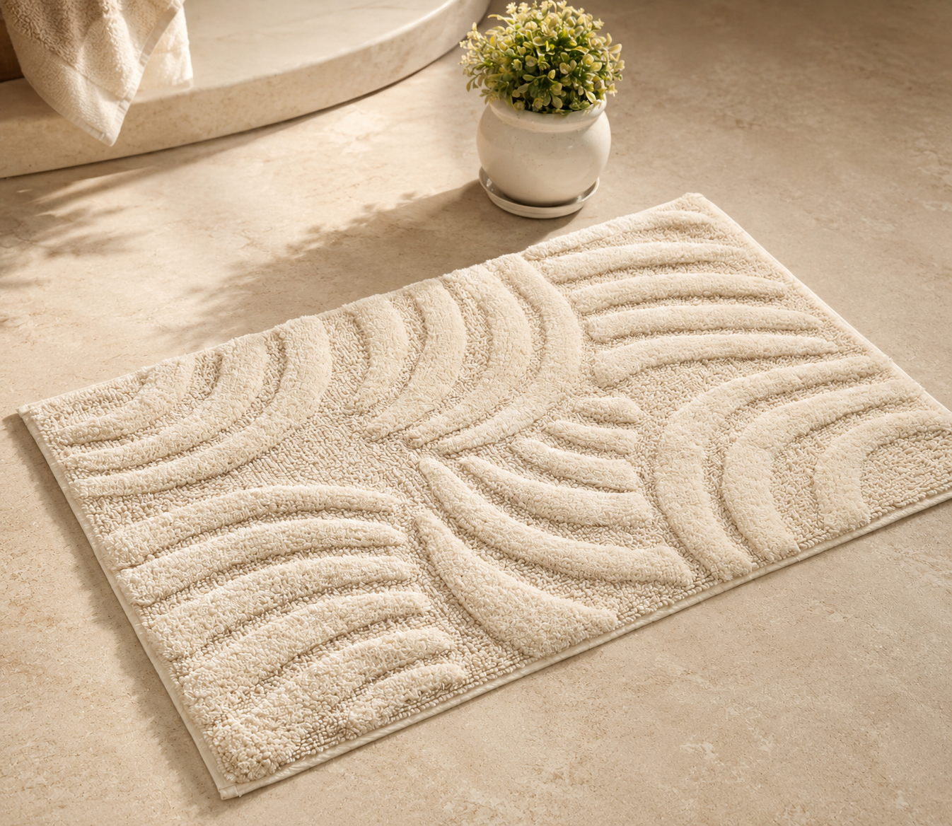 Plush Arc Design Bath Mat
