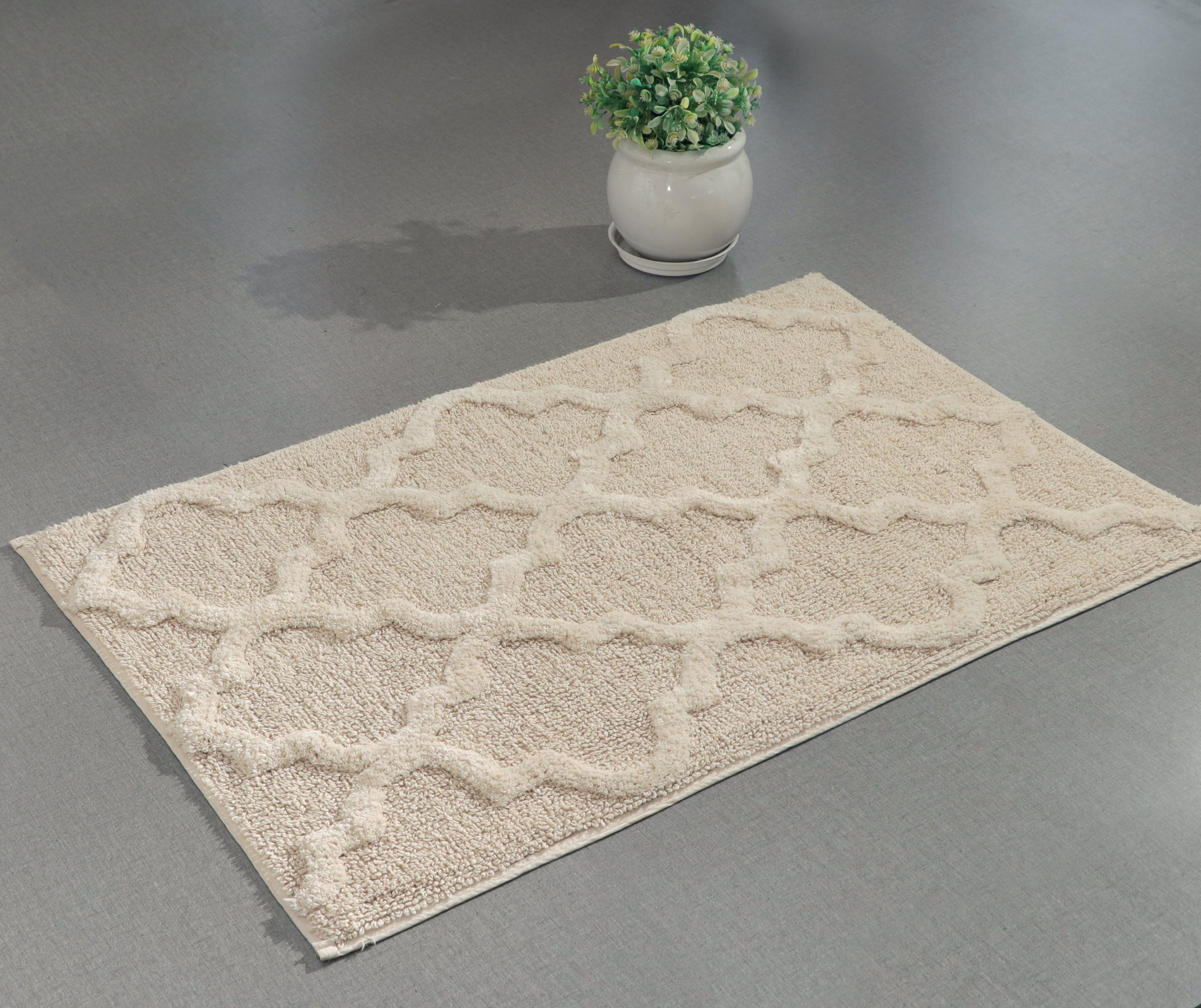 Fifth Element Luxe Wave Texture Bath Mat