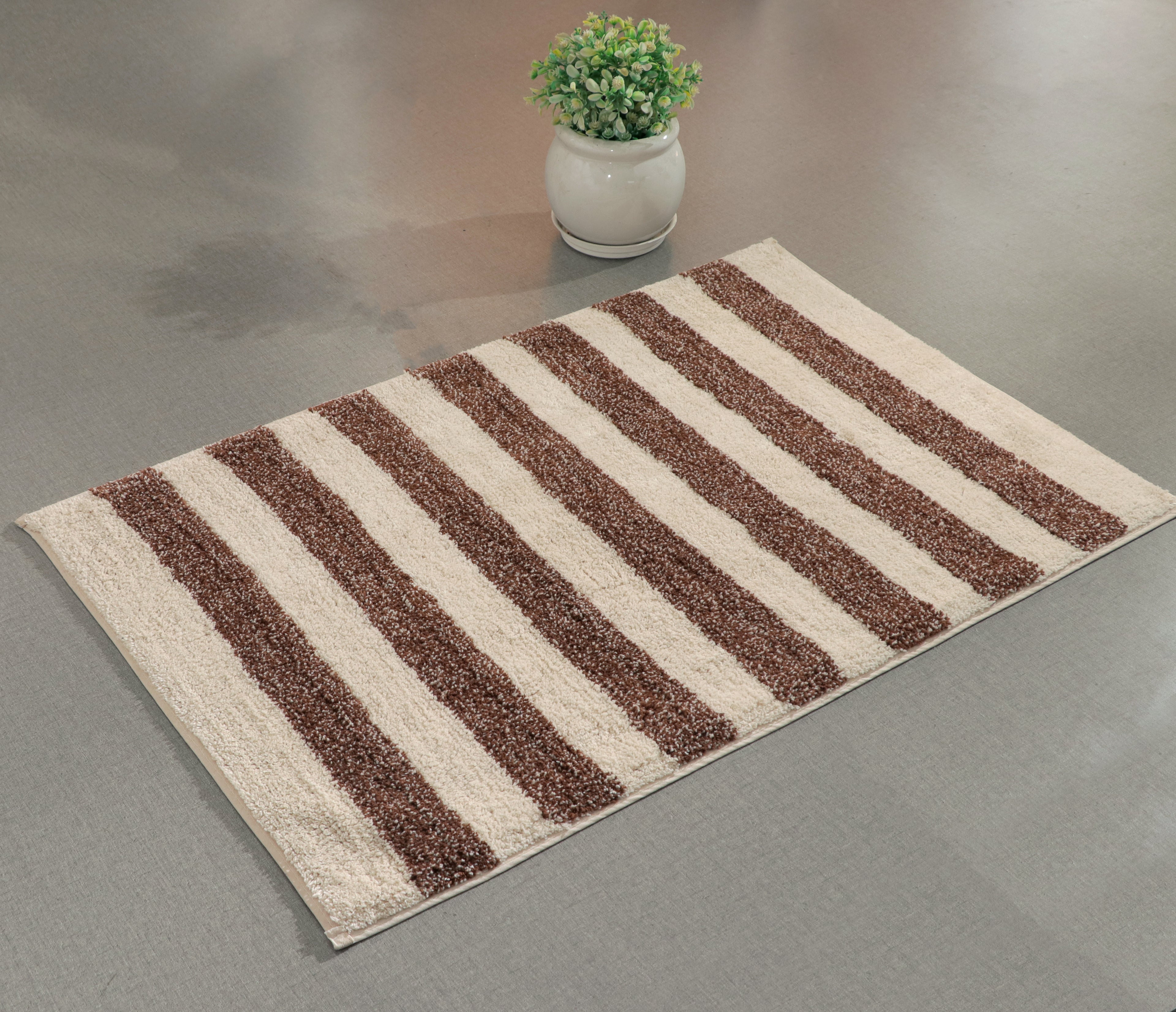 Fifth Element Classic Striped Bath Mat