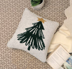 Fifth Element Knitted Christmas Tree Cushion
