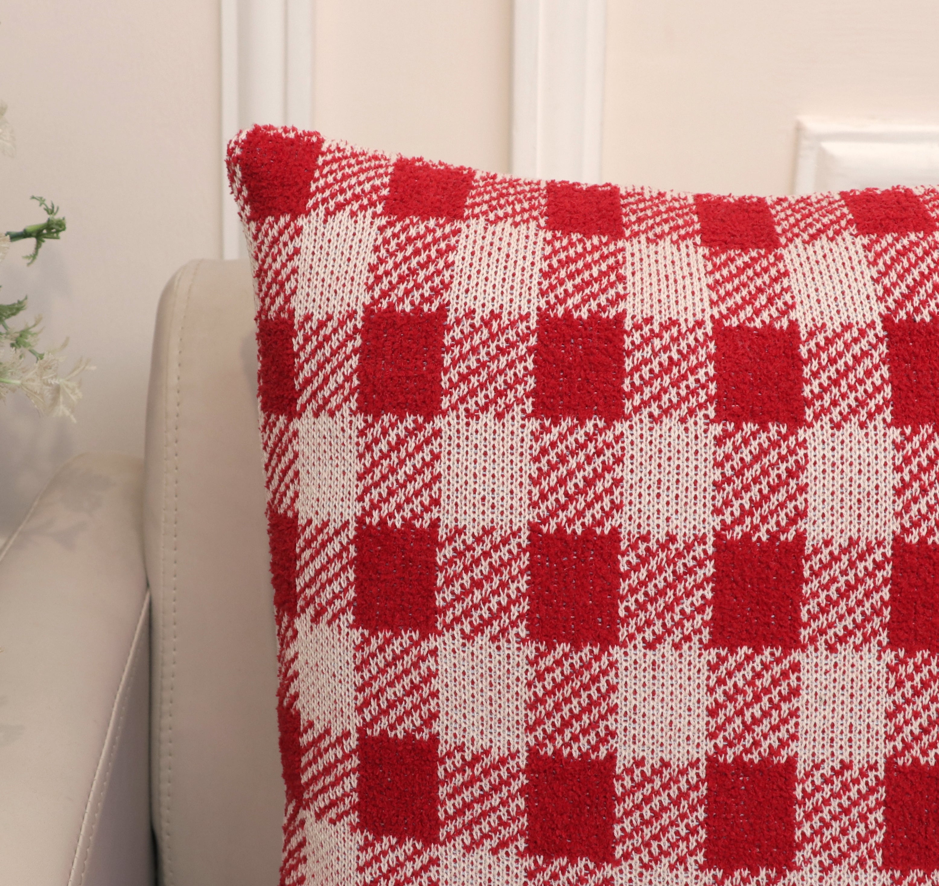 Fifth Element Classic Tartan Check Cushion