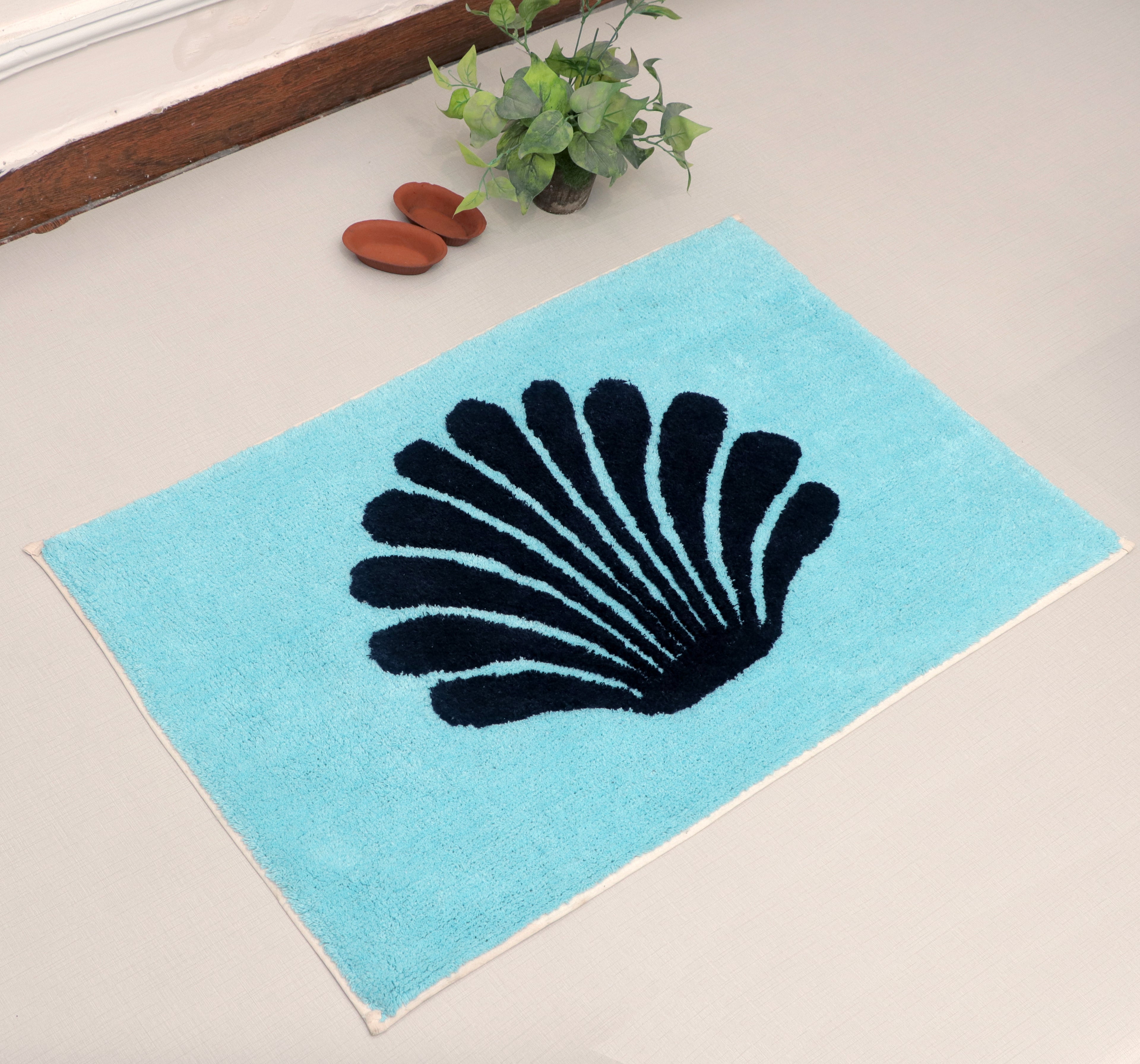 Fifth Element Aqua Shell Bath Mat