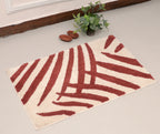Fifth Element Abstract Cream Bath Mat