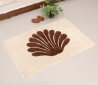Fifth Element Shell Motif Tufted Bath Ma