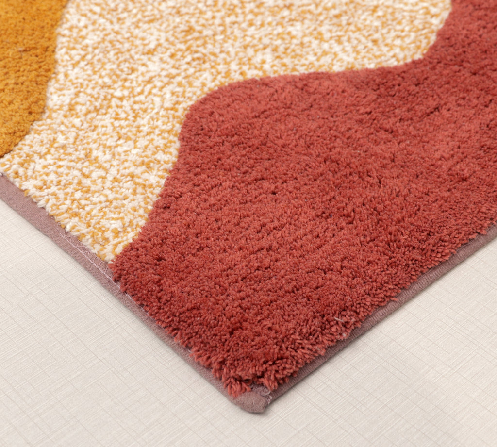 Fifth Element Wave Harmony Tufted Bathmat
