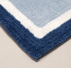 Fifth Element Classic Blue Border Bath Mat