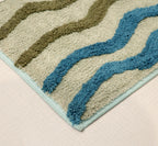 Fifth Element Wave Pattern Multi-Tone Bath Mat