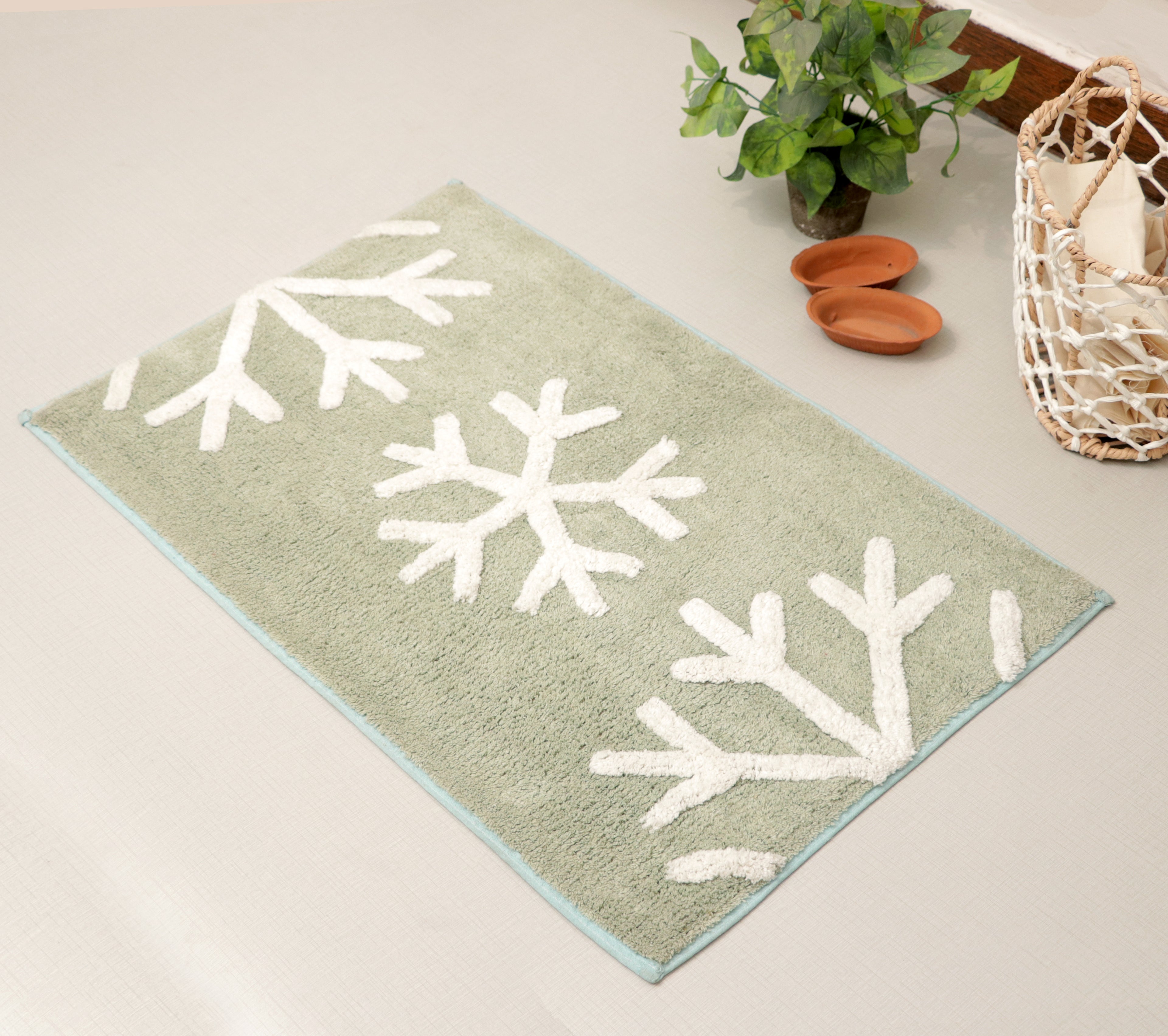 Fifth Element Snowflake Bath Mat