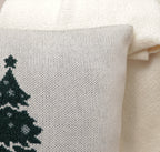 Fifth Element Christmas Tree Knitted Cushion