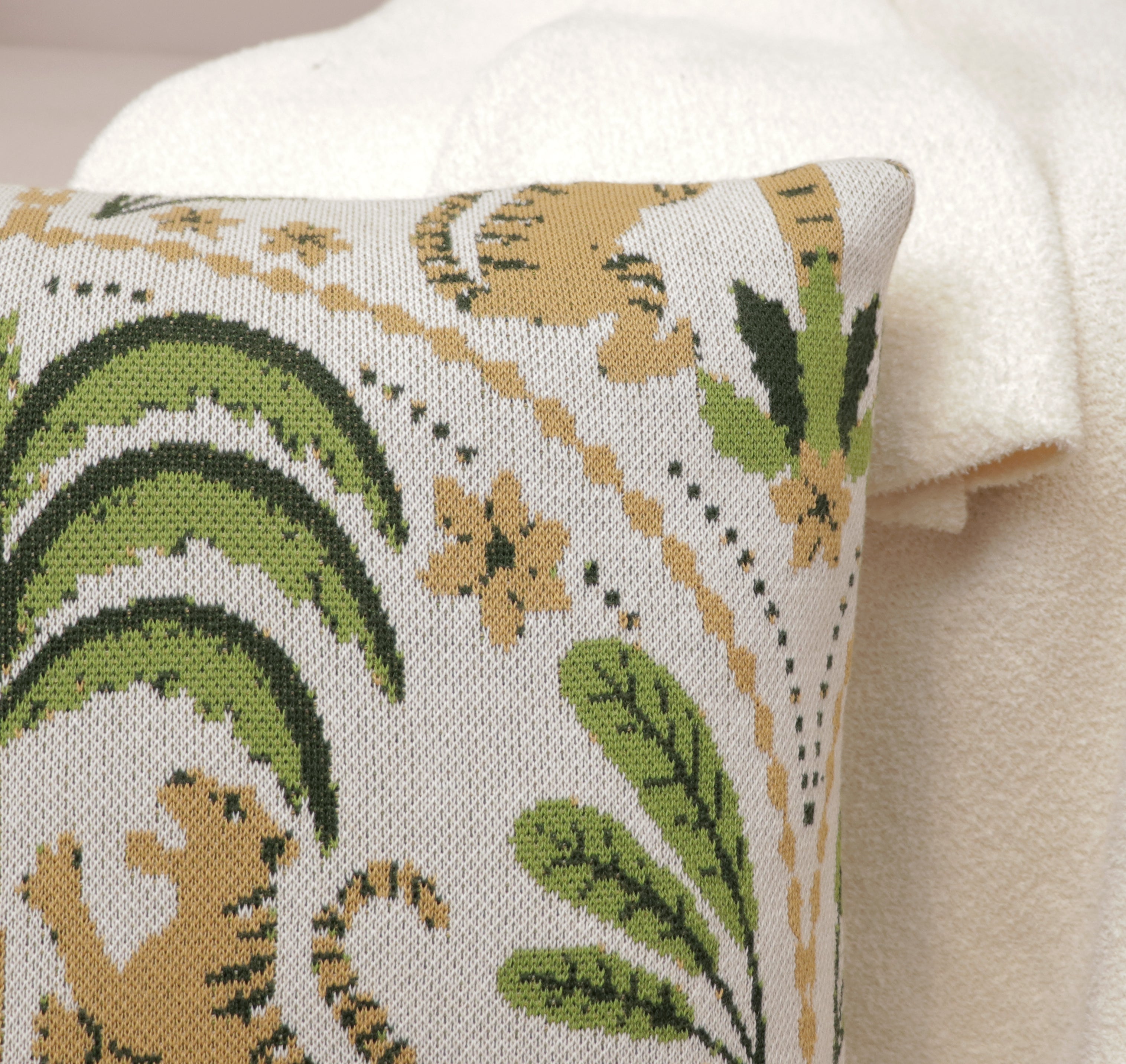 Fifth Element Tiger Oasis Jacquard Cushion