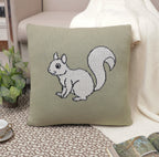Fifth Element Knitted Squirrel Cushion
