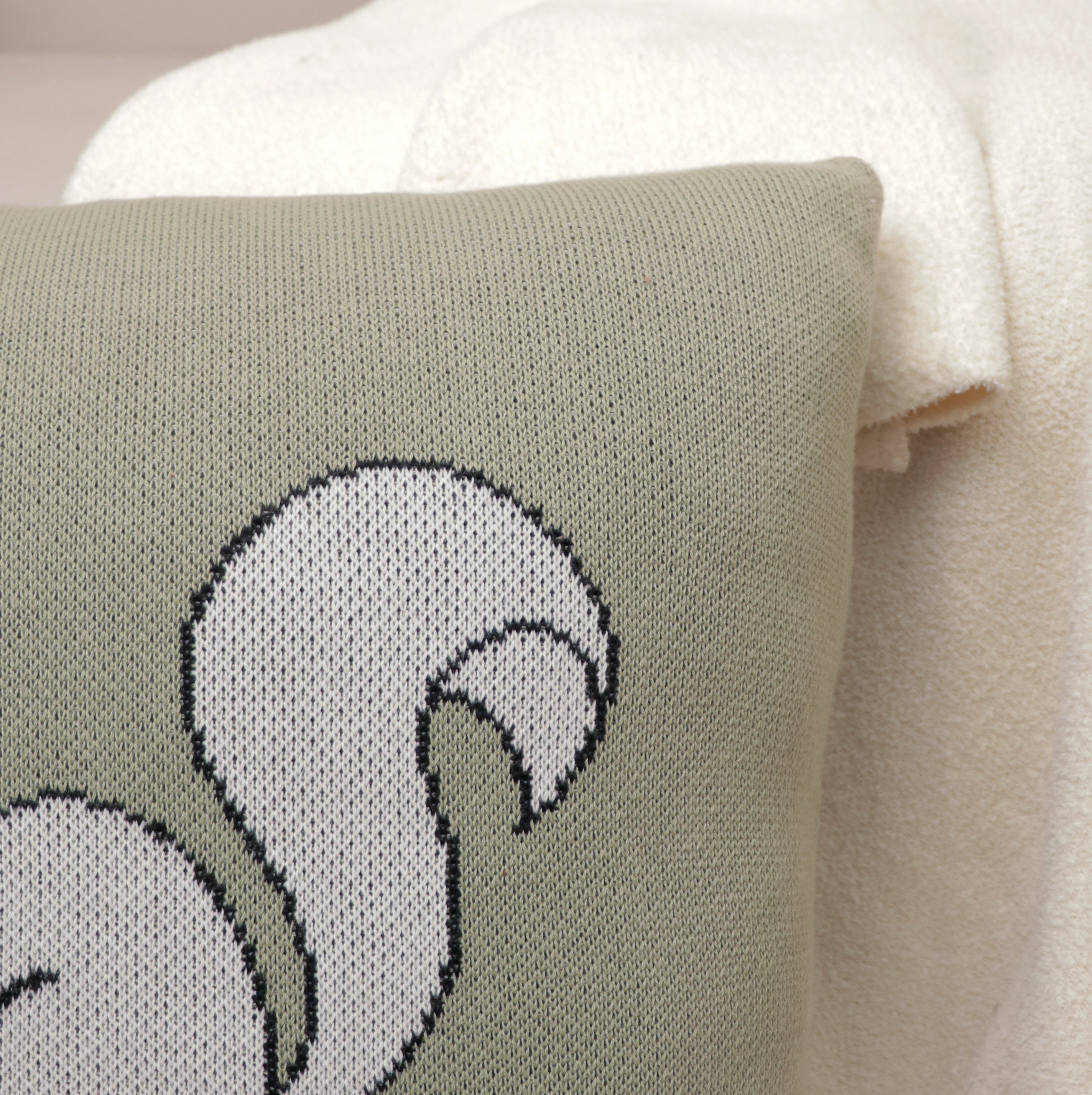 Fifth Element Knitted Squirrel Cushion